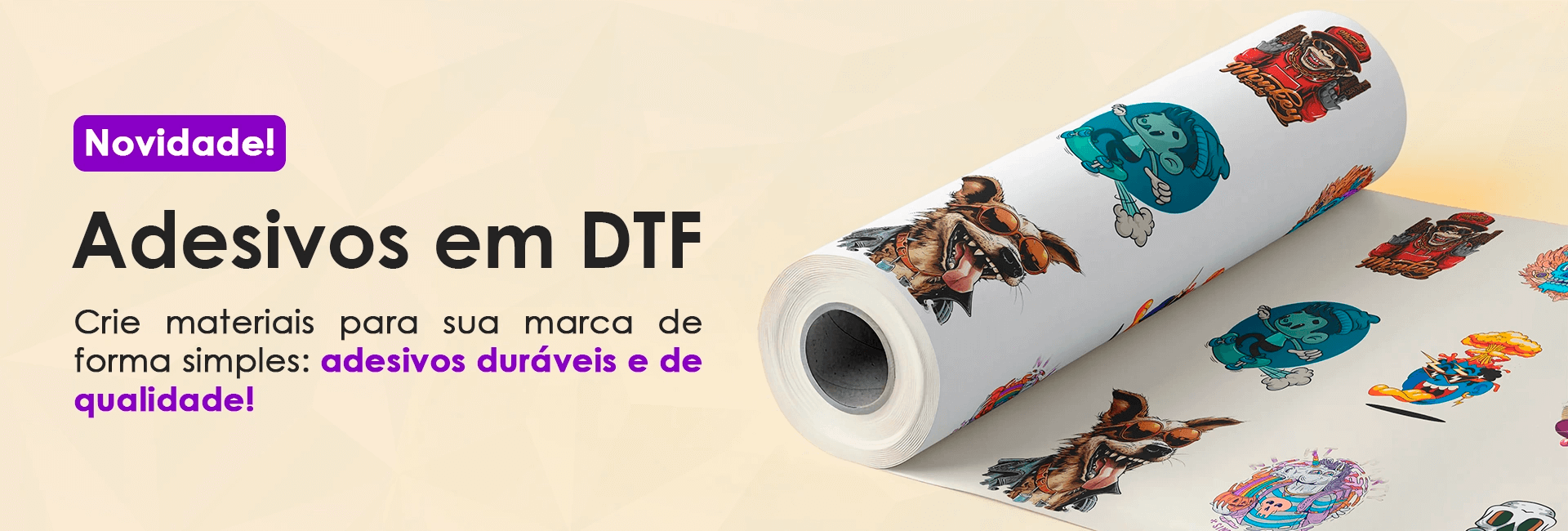 Banner Adesivos em DTF